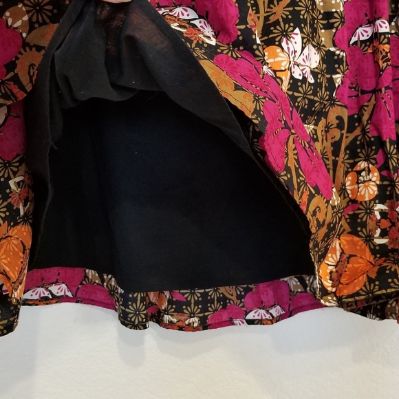 Fashion bug cotton, plus size pleated A-line skirt size 22 - Picture 4 of 8